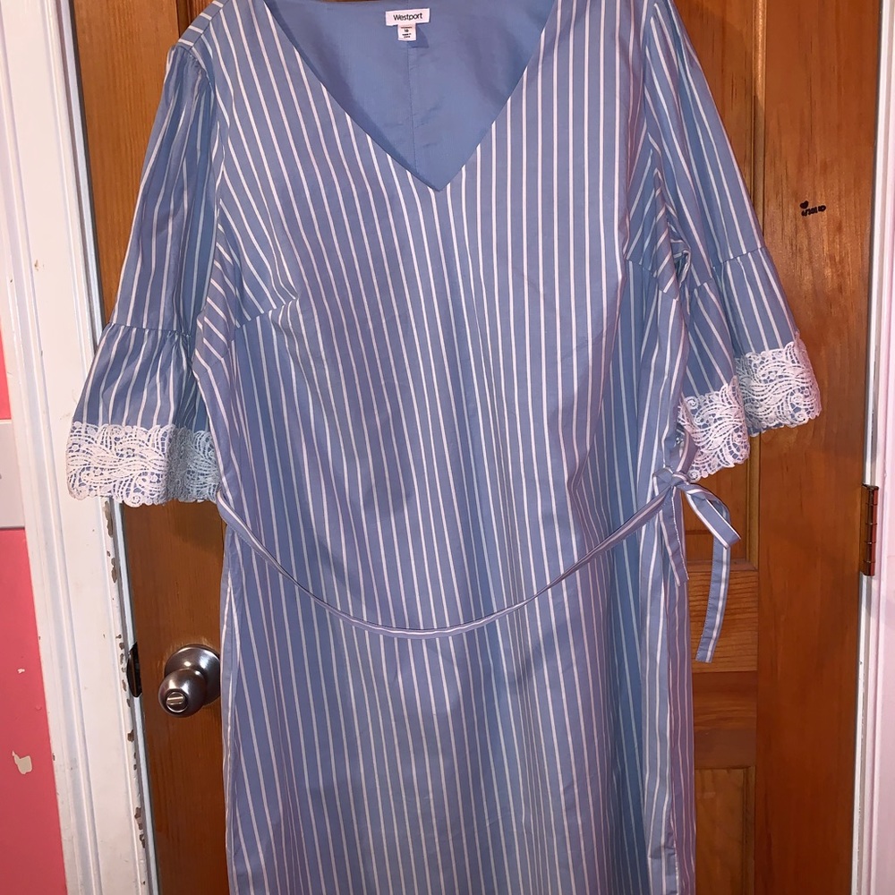 Blue Stripped Dress